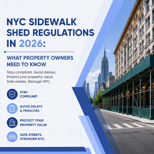 NYC Sidewalk Shed Regulations in 2026