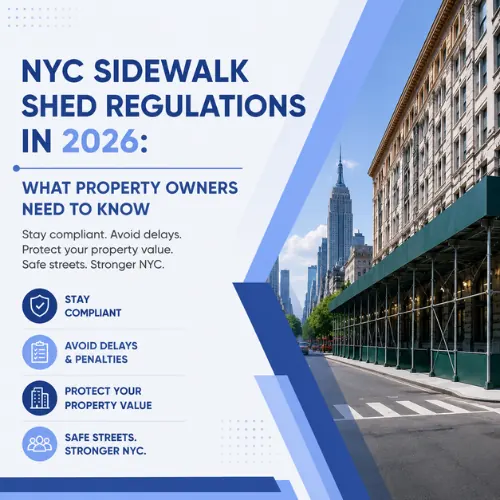 NYC Sidewalk Shed Regulations in 2026