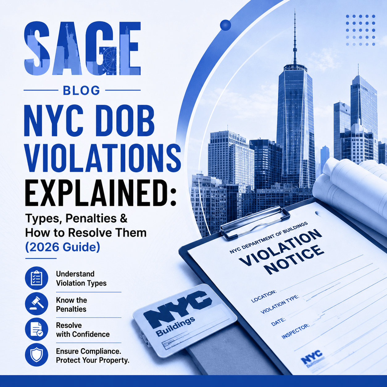 NYC DOB Violations Explained: Types, Penalties & How to Resolve Them